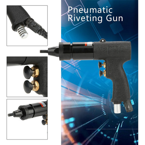 ... Pistola Neumática Auto Tuercas Tracción Remaches