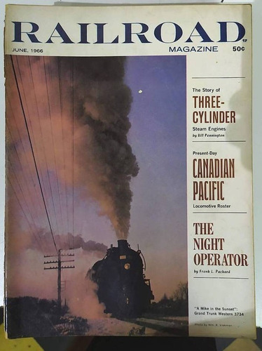 Railroad Magazine Junio 1966