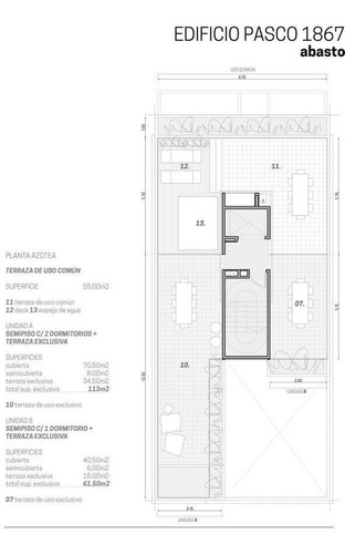 Imagen 8 de 9 de Departamento De Dos Dormitorios En Venta En Rosario