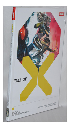 Fall Of X # 3 Reinado De X / Los Hijos De La Bóveda: Fall Of X: Children Of The Vault & Realm Of X, De Gronbekk; Neves; Oliveira; Beredo., Vol. 3. Editorial Panini, Tapa Blanda En Español, 2025