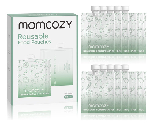 Momcozy Bolsas Reutilizables De Comida Para Bebes Para Ninos