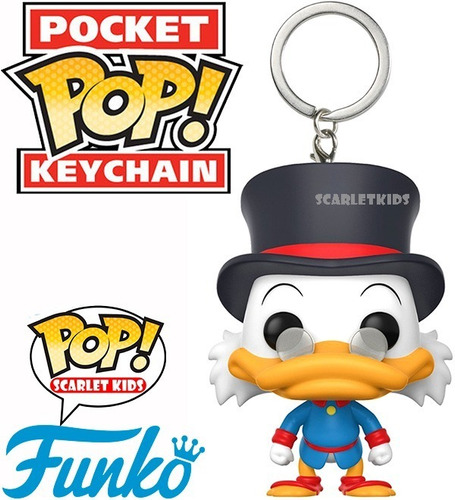 Funko Pop Llavero Rico Mcpato Tío Rico Duck Tales Disney