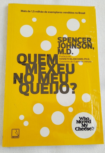 Livro Quem Mexeu No Meu Queijo Super Promoção S Johnson