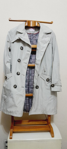 Casaco Trench Coat Sobre Tudo Nylon 