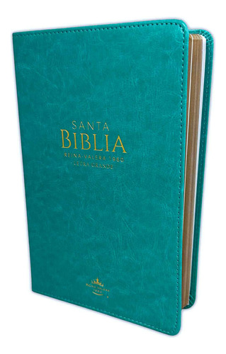 Biblia Rvr60 LG Clasica Turquesa