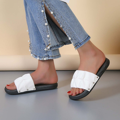 Zapatillas Cómodas De Verano Para Mujer, Playa, Suela Suave