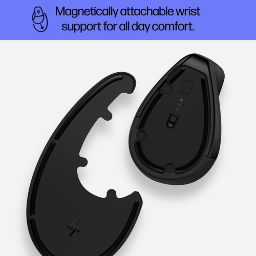 Mouse Sem Fio Vertical Ergonômico Hp 920 Bluetooth 5.3