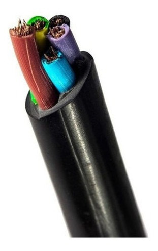 Cable Tipo Taller 3x1.5mm Tpr Argenplas Negro X 100mts