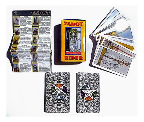 Cartas Tarot Rider / 78 Cartas 