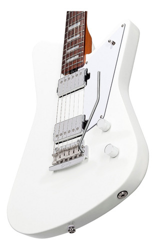 Imagen 4 de 5 de Guitarra Eléctrica Sterling Mariposa Imperial White