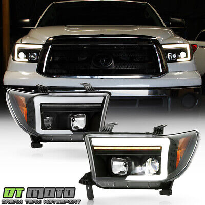 For 2007-2009 Toyota Tundra [led Low Beam] Sequential Tu Yyk