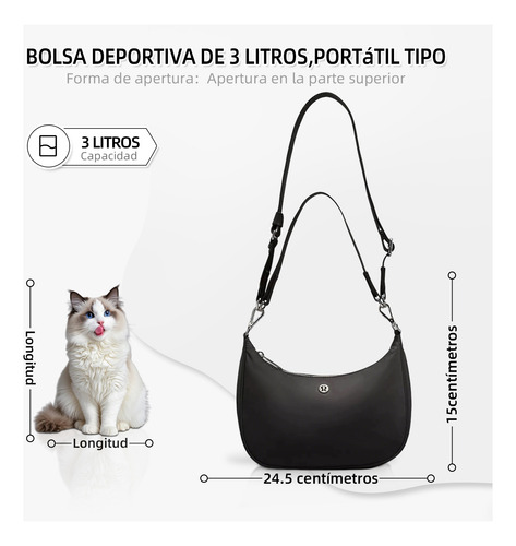 Lululemon Bolso Mujer Crossbody Ajustable Moda Mini Hombro