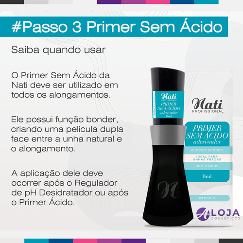 Kit Alongamento Nati - 9 Itens - Gel T3 - Profissional