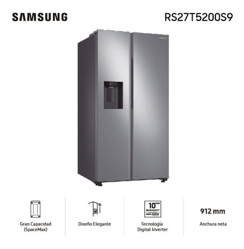 Imagen 1 de 2 de Refrigerador Side By Side Samsung Que Sal