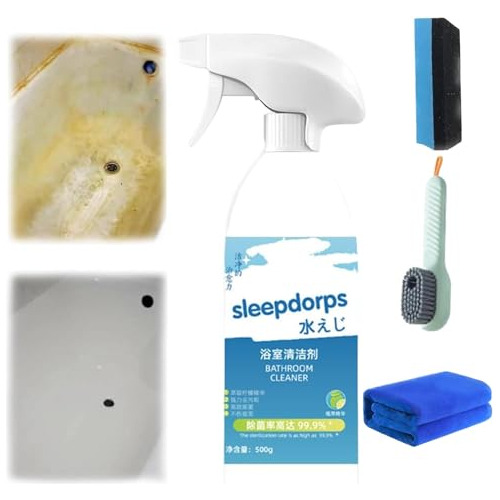 Longluan Sleepdorps Limpiador De Baño, Limpiador De Vidr