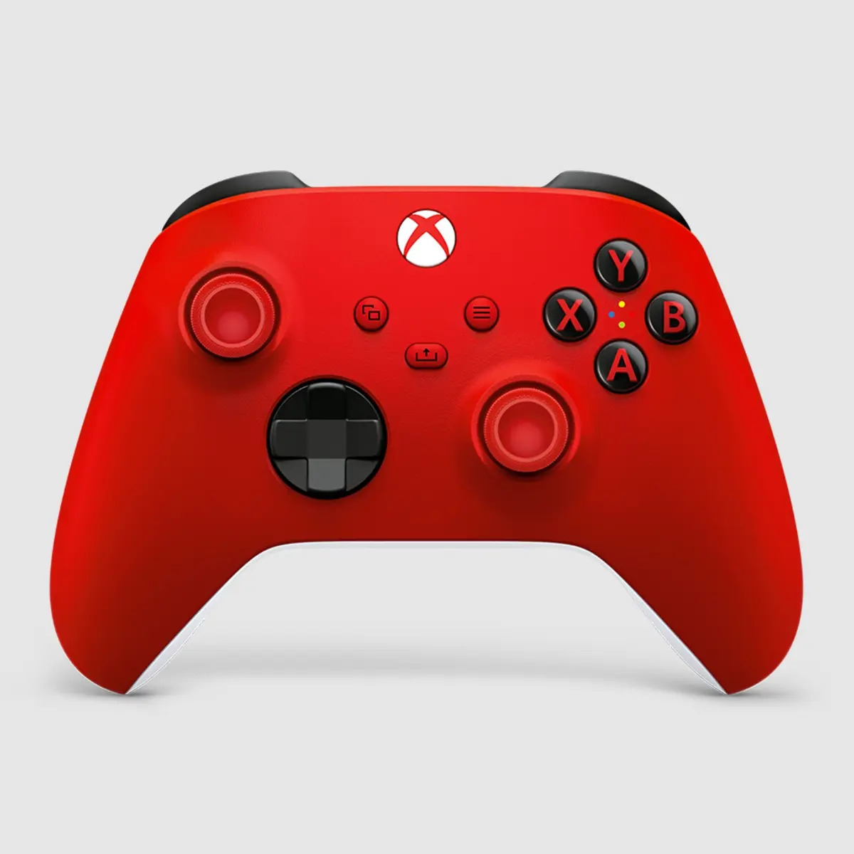 Controle Sem Fio Xbox Series X S Microsoft Pulse Red para PC, One e Smart TVs