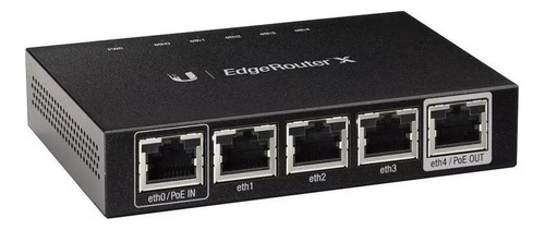Switch Edgerouter X Er-x 5 Rj45 100/1000 1p Poe