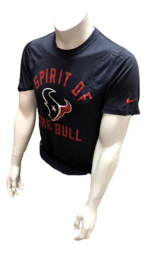 Nike Dri Fit Men's Houston Texans Spirit Of The Bull Nav Eep