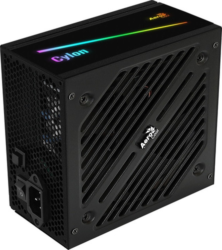Fuente De Poder Aerocool Cylon Rgb 500w Atx, 80 Plus Bronze