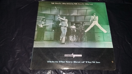 The Who Who's Better Who's Best Lp Vinilo Rock
