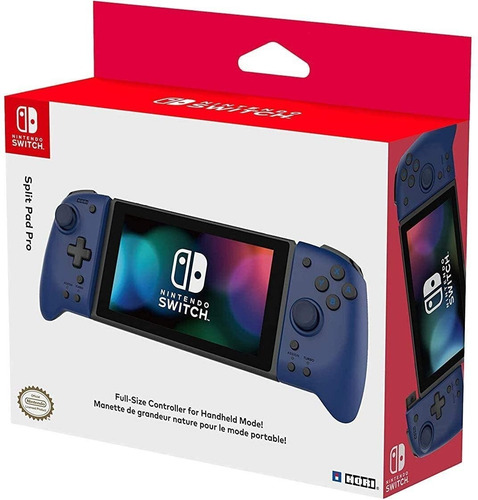 Control Hori Pad Azul Split Pro Nintendo Switch