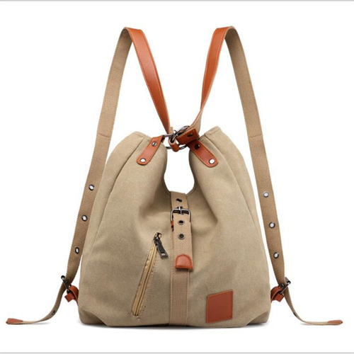 Bolso De Mano Estilo Casual Para Mujer Mochila Convertible Z