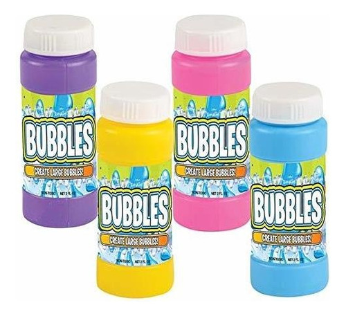 Neliblu Bulk Party Bubbles - Paquete De 12 Botellas De Burb