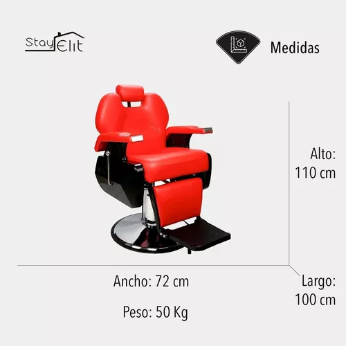 Tercera imagen para búsqueda de silla barberia