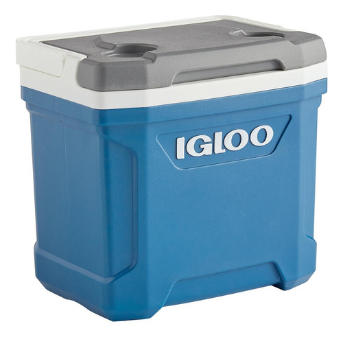 Hielera 16 Qt Latitude Azul Indigo 24 Latas Igloo