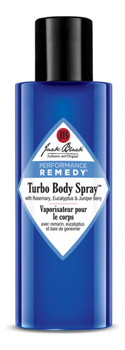Jack Black Turbo Body Spray, 3.4 Onzas Liquidas