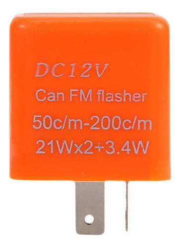 Imagen 3 de 5 de Flasher Luz De Cruce Lucesled Frecuencia Ajustable Para Moto