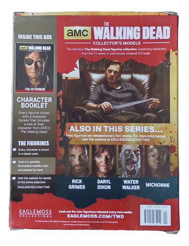 Figura The Governor - The Walking Dead - Eaglemoss - Twd (Usado)