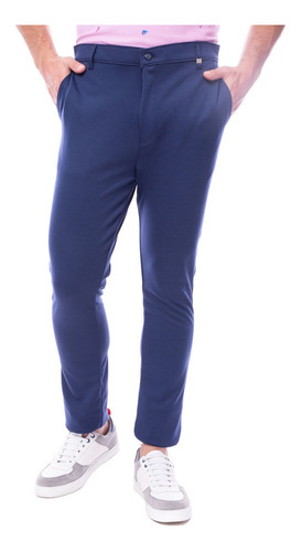 Pantalon Hombre Vermonti Cuadriculado Color Beige