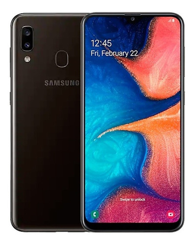 Celular Samsung A205g/ds Galaxy A20 Dual Negro