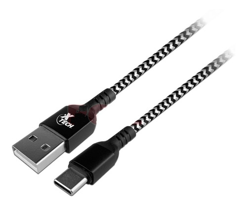 Cable Usb Tipo C Usb-c  A Usb Trenzado Xtech Xtc-511 Xtc511