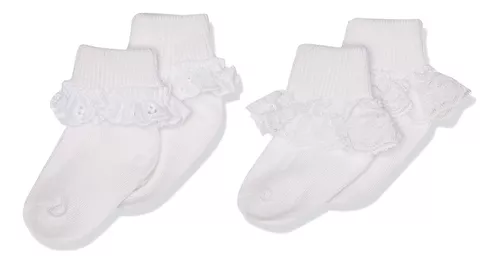 Jefferies Socks Calcetines sin costuras para niñas grandes (paquete de 2)