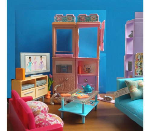 Family Room  Play De Barbie 2002 Vintage