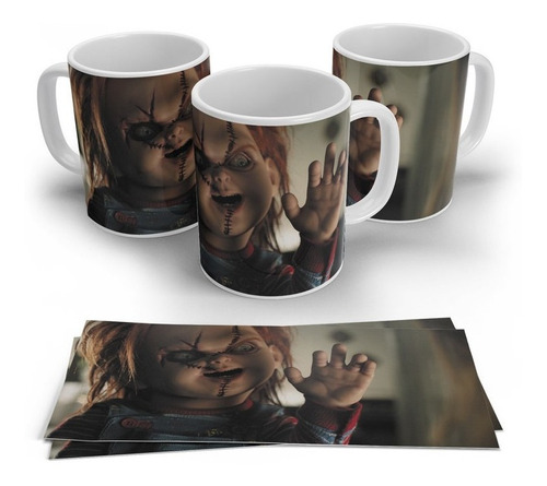 Taza Plastica Sublimada Chucky #606