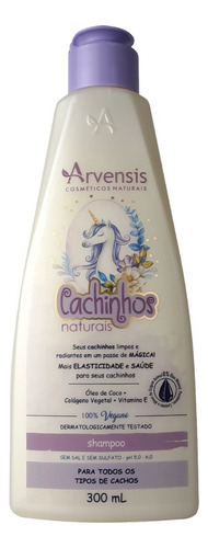 Kit Arvensis Cachinhos Infantil Ondulados Cacheados 4 Itens