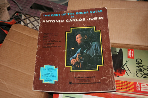 Partitura Antonio Carlos Jobin , The Best Of The Bossa