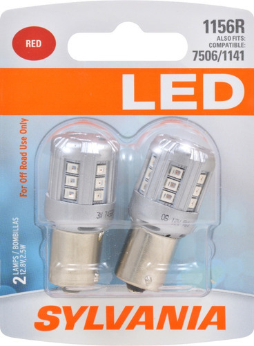 Foco Led 1156 Rojo Osram