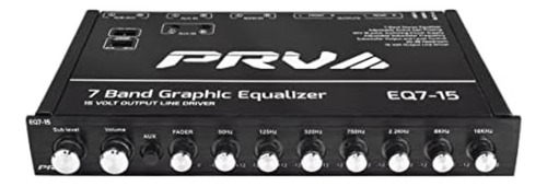 Prv Audio Eq7-15 Ecualizador Gráfico De 7 Bandas Salida De N