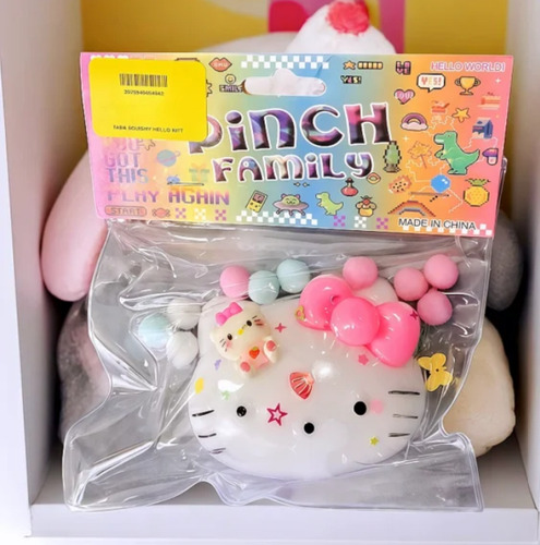 Squishy Hello Kitty Kawaii Fidget Sensorial Antistres Unico