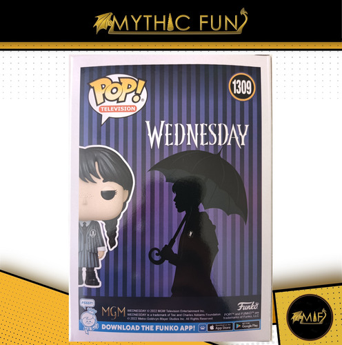 Funko Pop Wednesday - Merlina Addams 1309 (Usado)