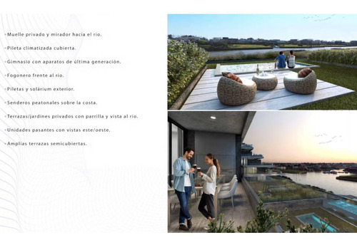 Departamento 4 Amb Jardín En Venta - Complejo Acqua Marinas - Nordelta - Tigre