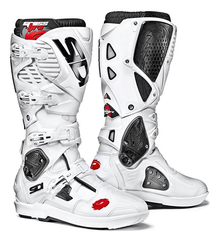 Botas Moto Crossfire 3 Srs Blanco Blanco Sidi Original