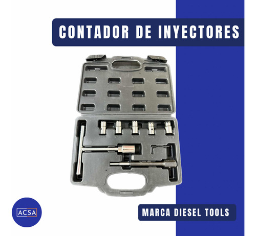 Contador De Inyectores, Marca Diesel Tools. Dt15-disc08