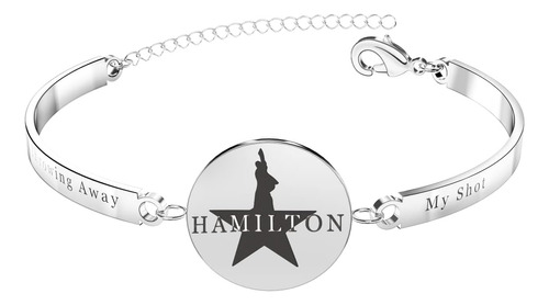 Colgante Para Pulsera Twin Six Hamilton Broadway Musical, Pu