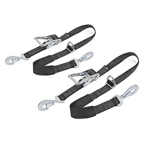 Correas De Amarre Trinquete De 2' X 8 Pies Eje De Autom...