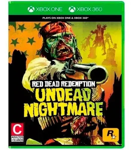 Jogo Xbox 360 One Red Dead Redemption Undead Nightmare Físic